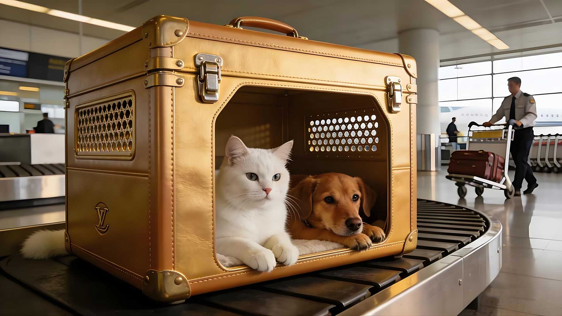 托运猫咪火车